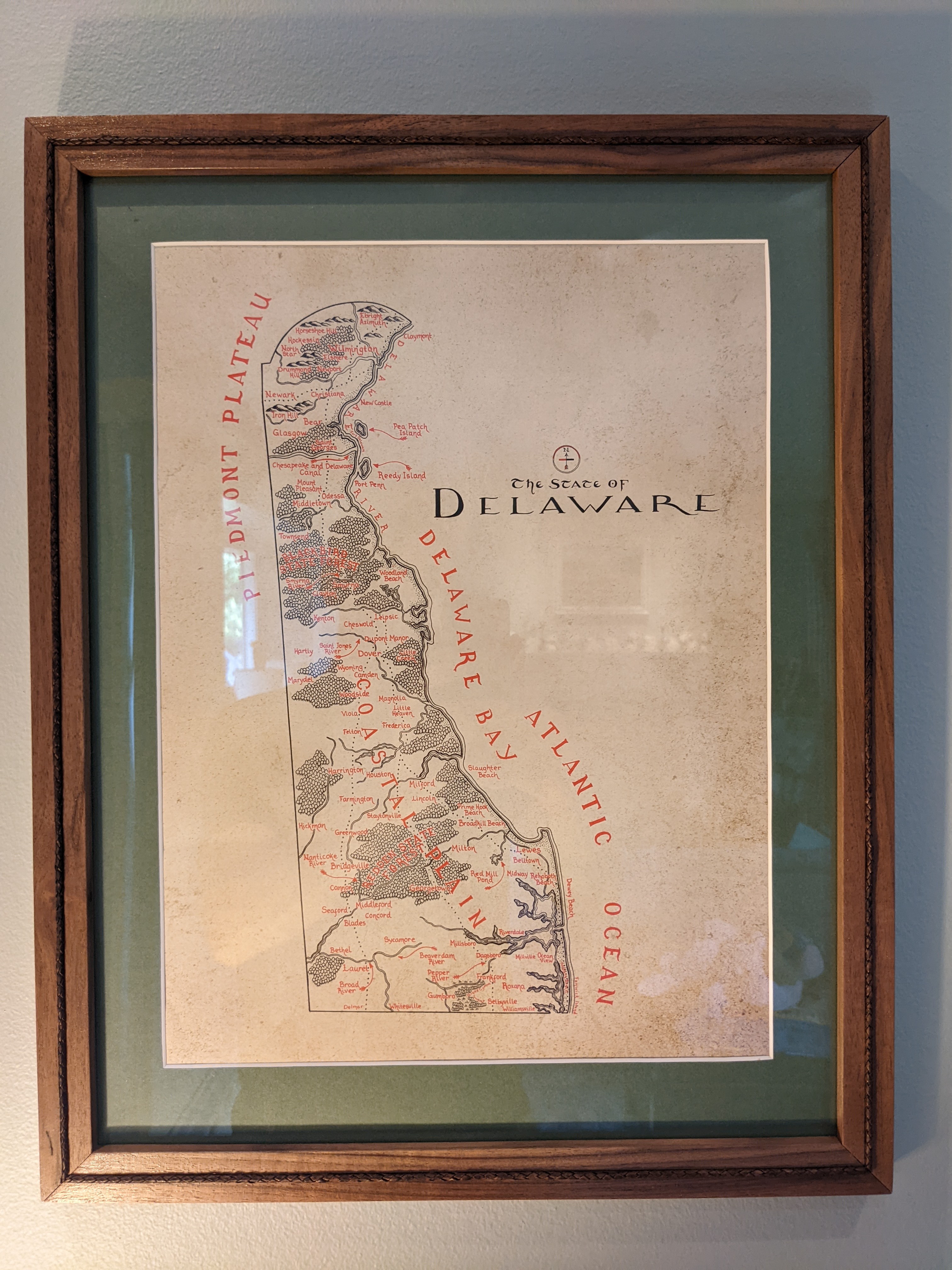 Delaware as Middle Earth alt text
